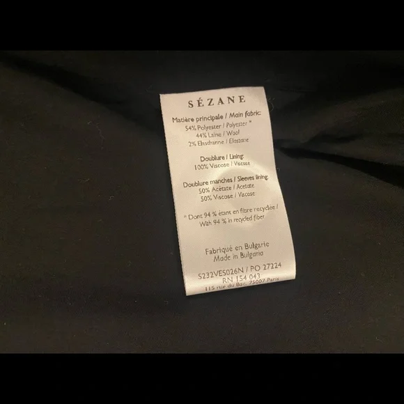 NWT Sezane Will Jacket - Picture 6 of 8